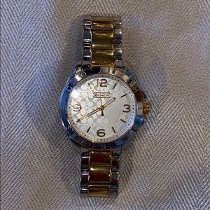 Stainless steel coach watch